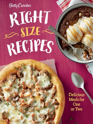 cover image of Betty Crocker Right-Size Recipes
